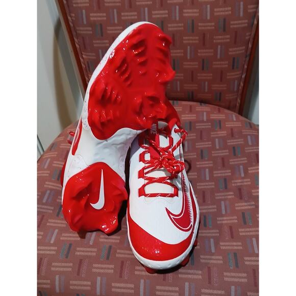 New Men's Sz 10.5 Nike Alpha Huarache Elite 4 Low MCS Baseball Cleats - Picture 5 of 7